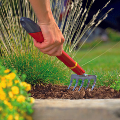 LJMZM015 Interlocken® Mini Soil Rake with Handle