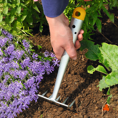 Garden Rakes - WOLF-Garten Mini Hand Rake LJZ - BlueStoneGarden