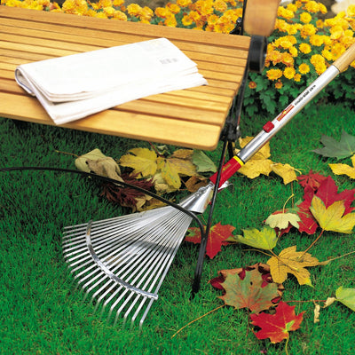 Adjustable Width Leaf Rake | WOLF-Garten Adjustable Garden Rake UCM - BlueStoneGarden