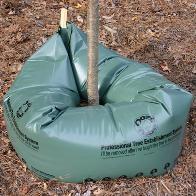 BlueStone Garden - Ooze Tube Drip Irrigation Tree Watering Bags - 35 Gallon