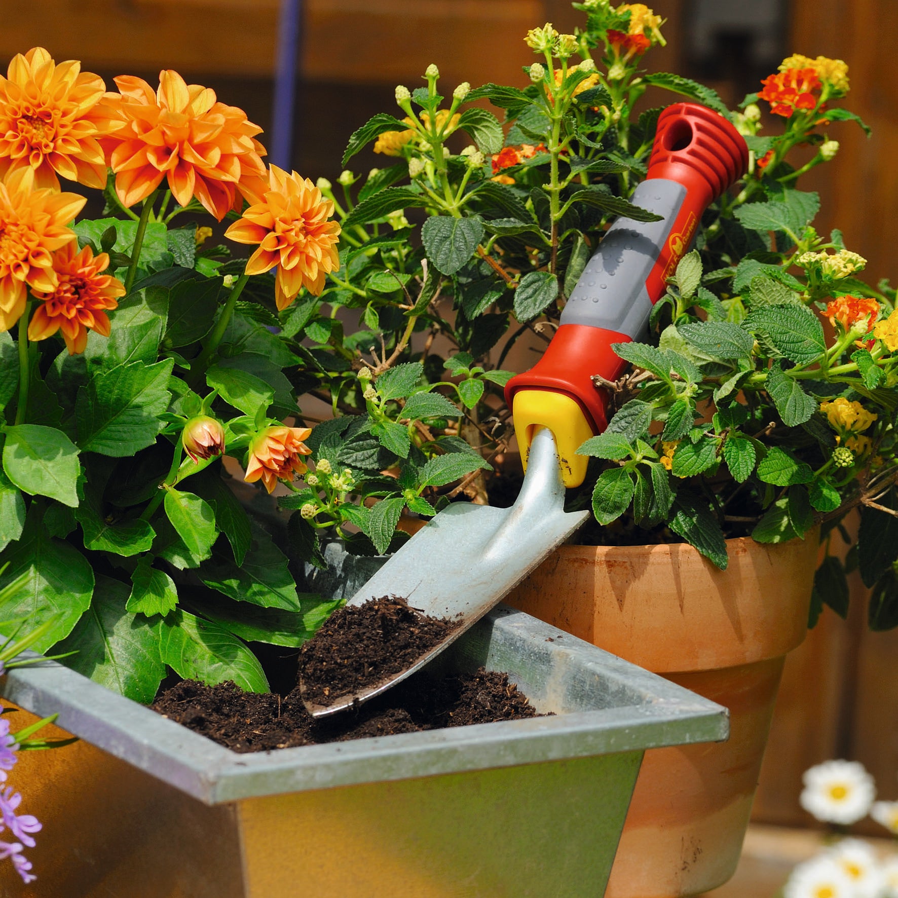 Comfort Grip Garden Trowel - WOLF-Garten Trowel LU2P - BlueStoneGarden