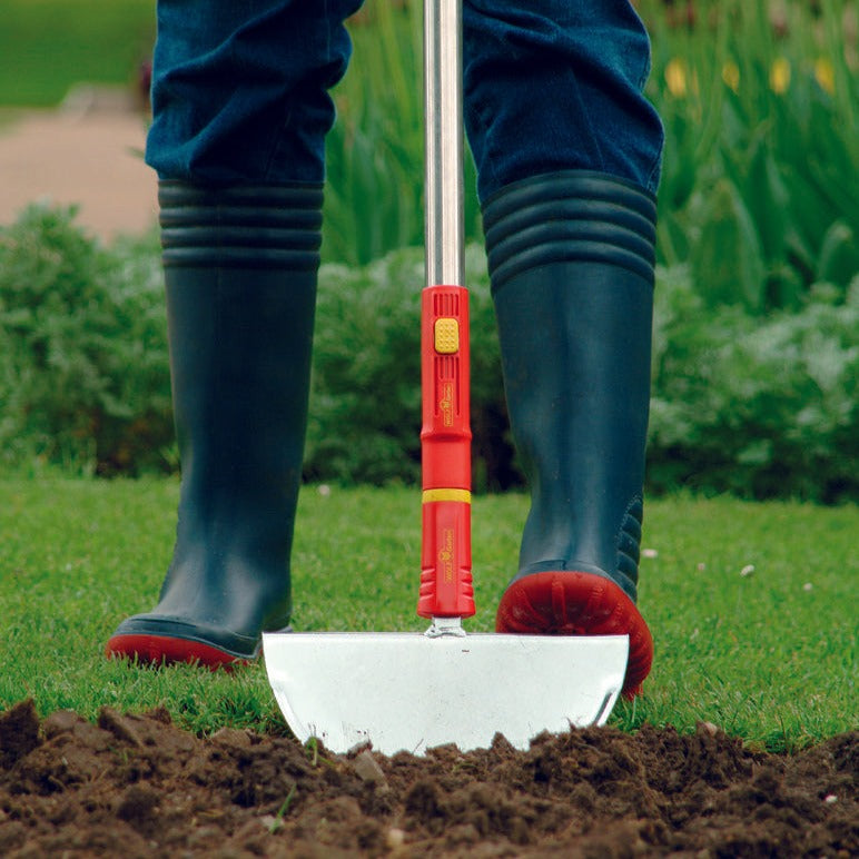 BlueStone Garden | Lawn Edger | WOLF-Garten Half Moon Lawn Edger RMM